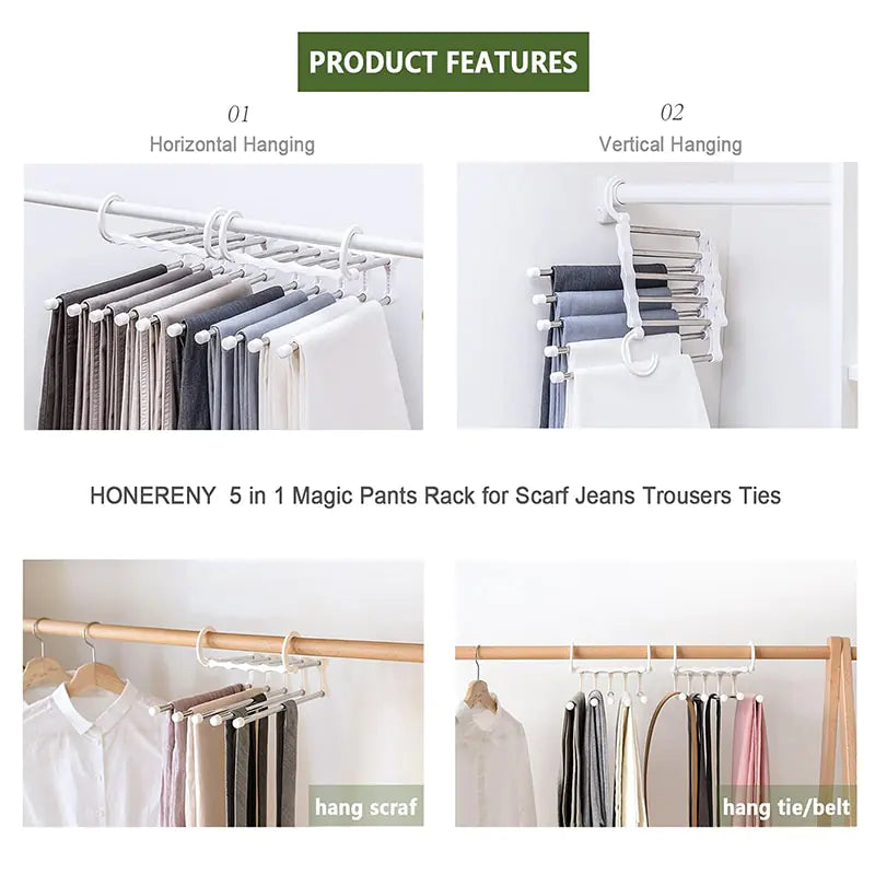 Multi-functional Pants Rack